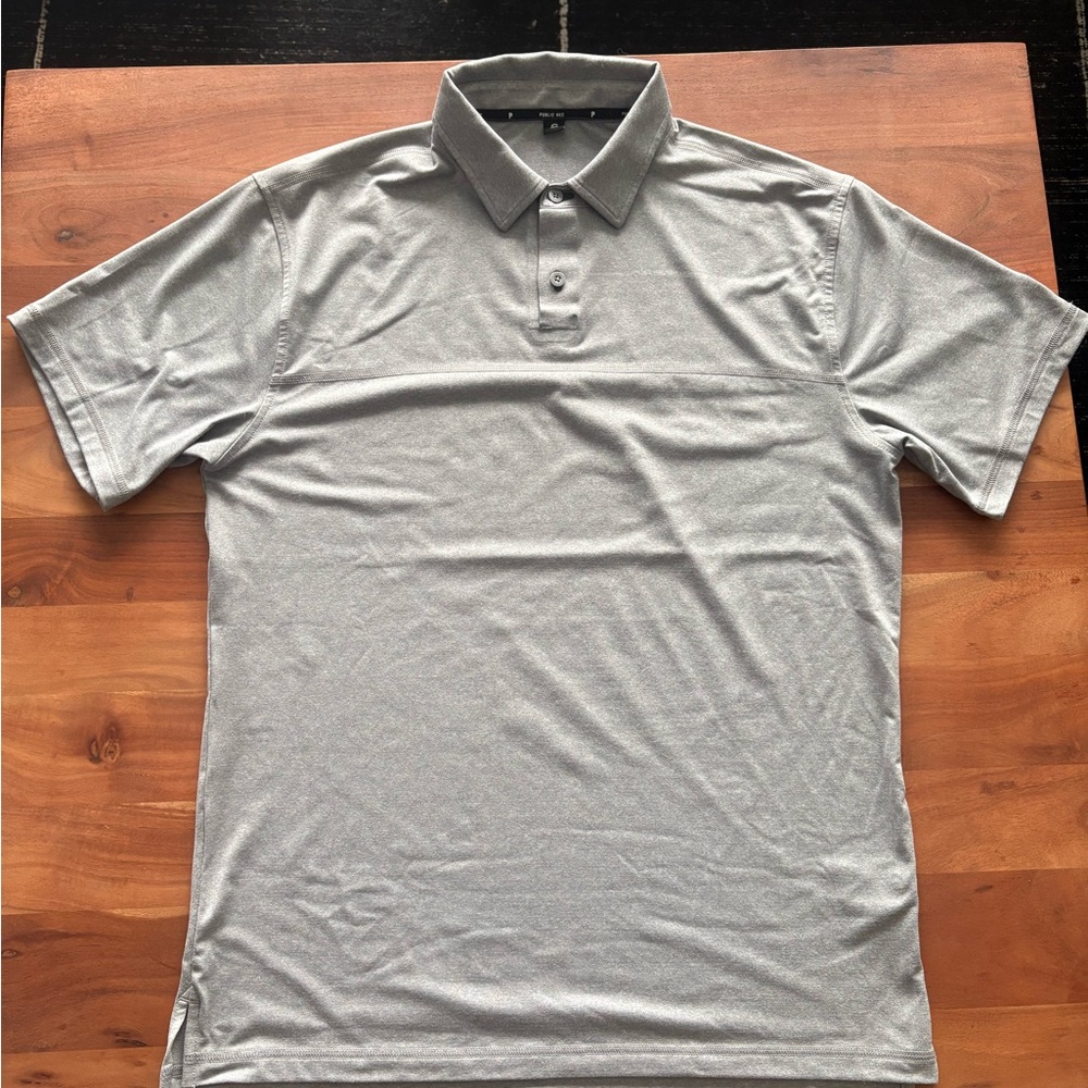 Public Rec Gray Polo Shirt